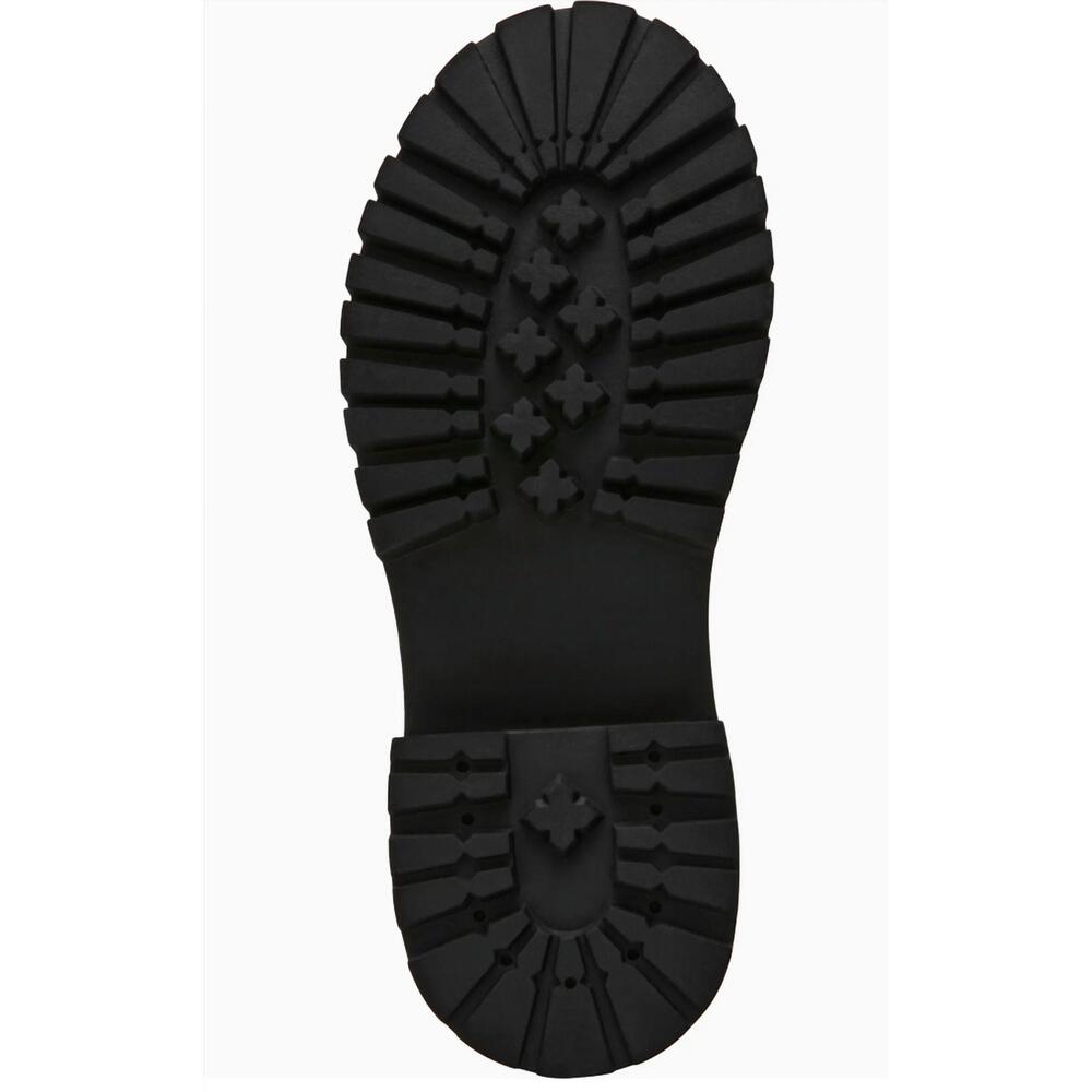 NEW STEVE MADDEN women's lyndon lug sole mary jane in black - Picture 3 of 4